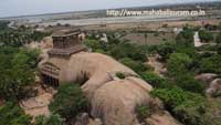Upper view mamallapuram India